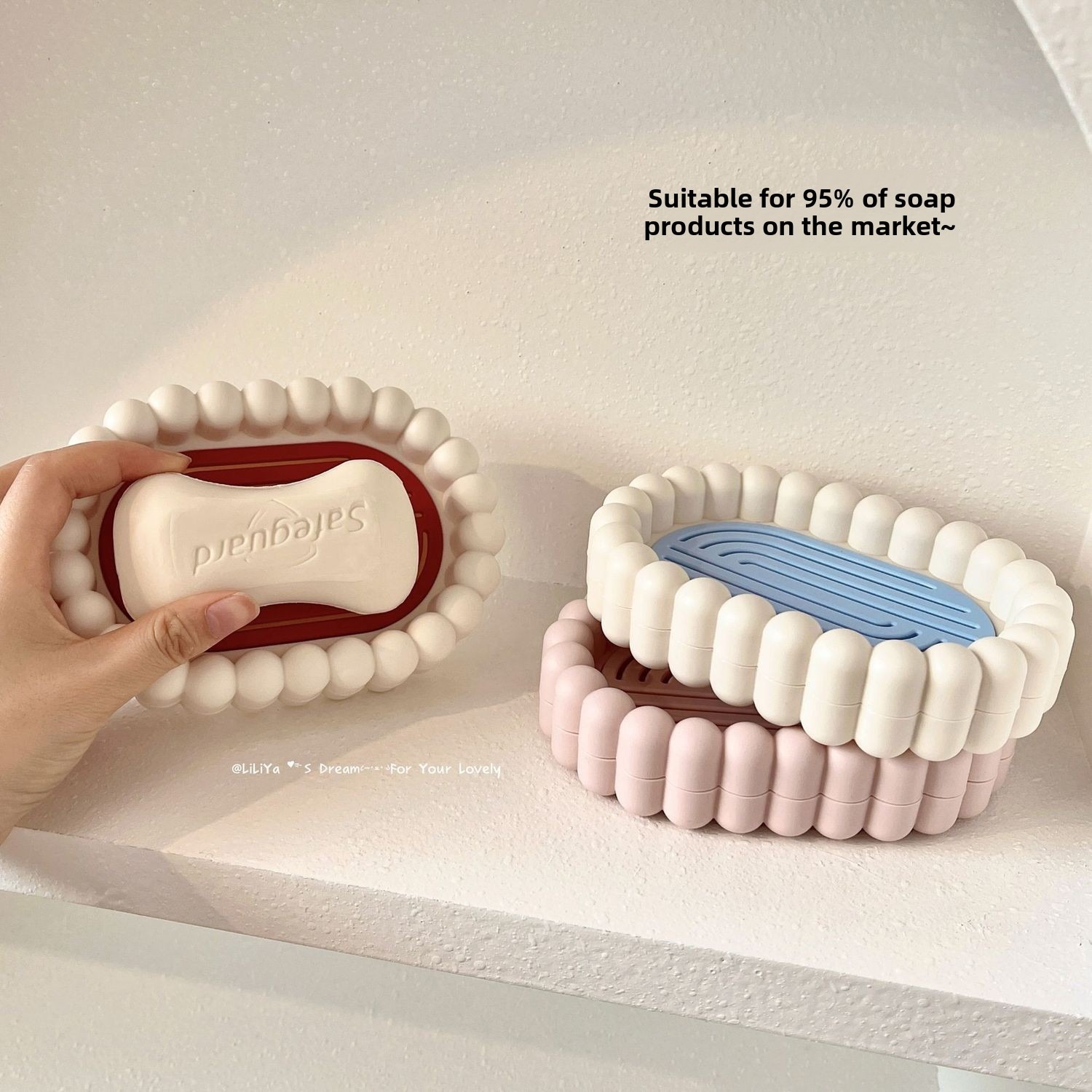 Soap Making Box - Banyo Sabun Kutusu Plastik Sabunluk Drenaj