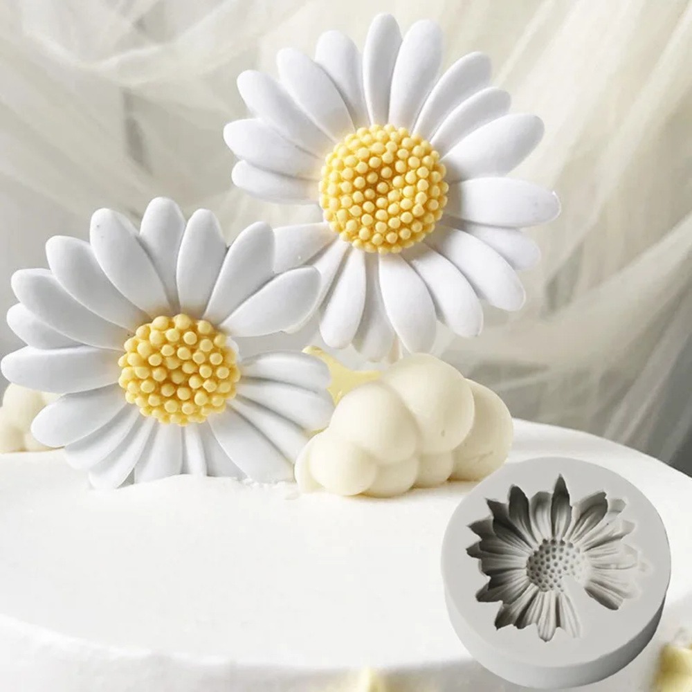 Soap Making Tutorial - 3D Papatya Çiçek Kalıp Güneş Çiçek