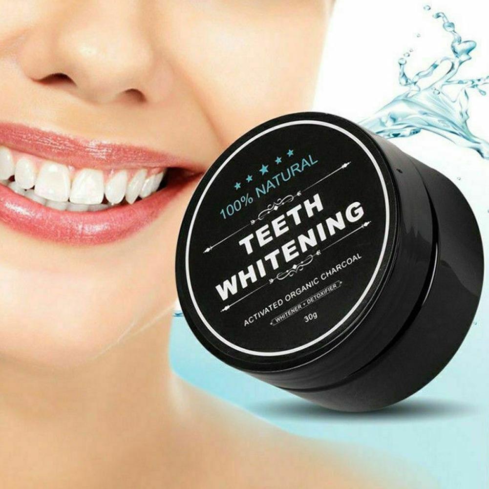 Activated Charcoal Powder - 30g Diş Beyazlatma Tozu Kömür Ağız