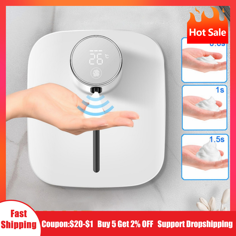 Soap Making Thermometer - Sıcak Sabunluk Otomatik Duvara monte Şarj