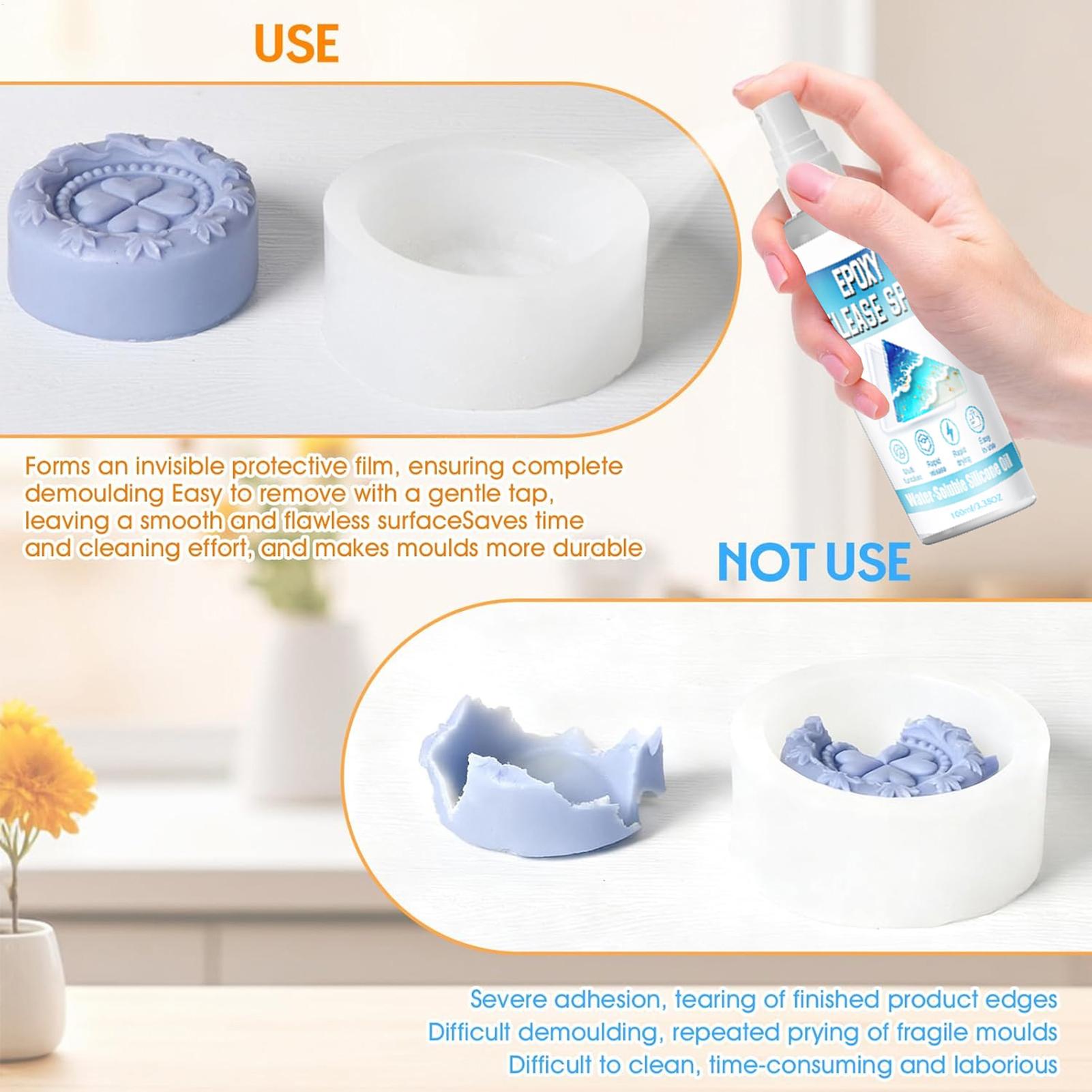 Silikon Çıkarma Spreyi Epoksi  - Soap Making Tutorial incelemesi ve fiyatı