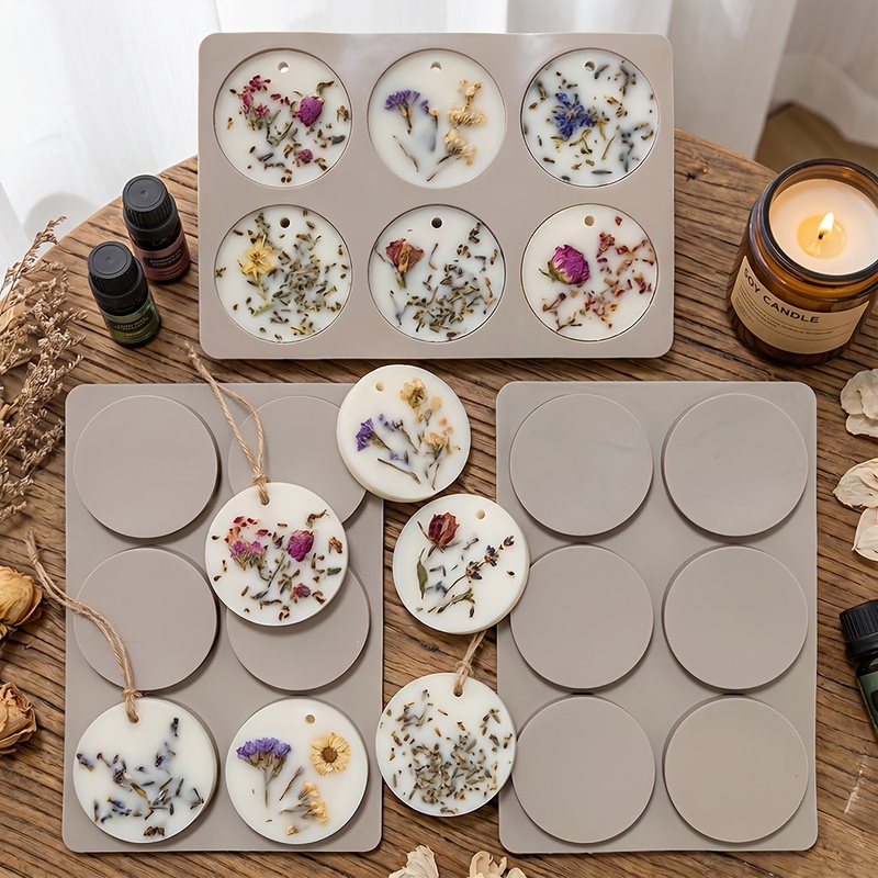 6 Bölmeli Yuvarlak Etiket Sili - Soap Making Ideas incelemesi ve fiyatı
