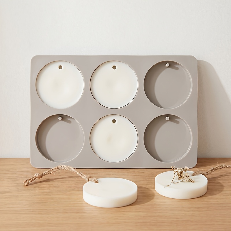 6 Bölmeli Yuvarlak Etiket Sili - Soap Making Ideas incelemesi ve fiyatı