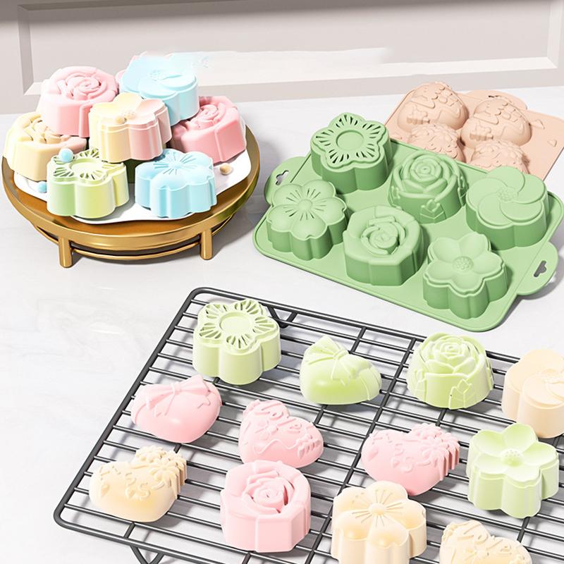 SU Çiçek Silikon Kalıp, 6 Fark - Soap Making Jelly incelemesi ve fiyatı