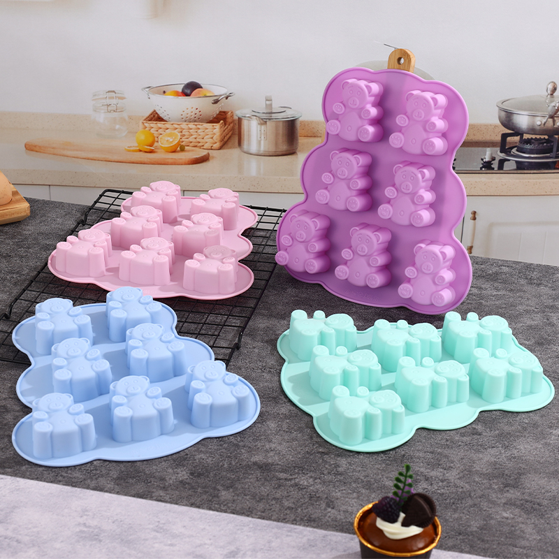 Silikon sakızlı ayı kalıpları, - Soap Making Jelly incelemesi ve fiyatı