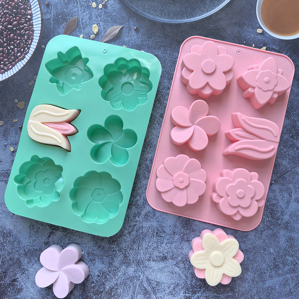Çeşitli Çiçek Şekilli Silikon  - Soap Making Ideas incelemesi ve fiyatı