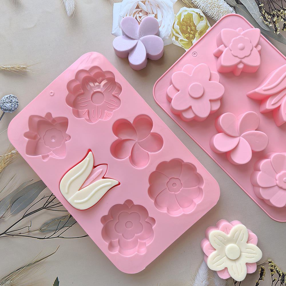Çeşitli Çiçek Şekilli Silikon  - Soap Making Ideas incelemesi ve fiyatı