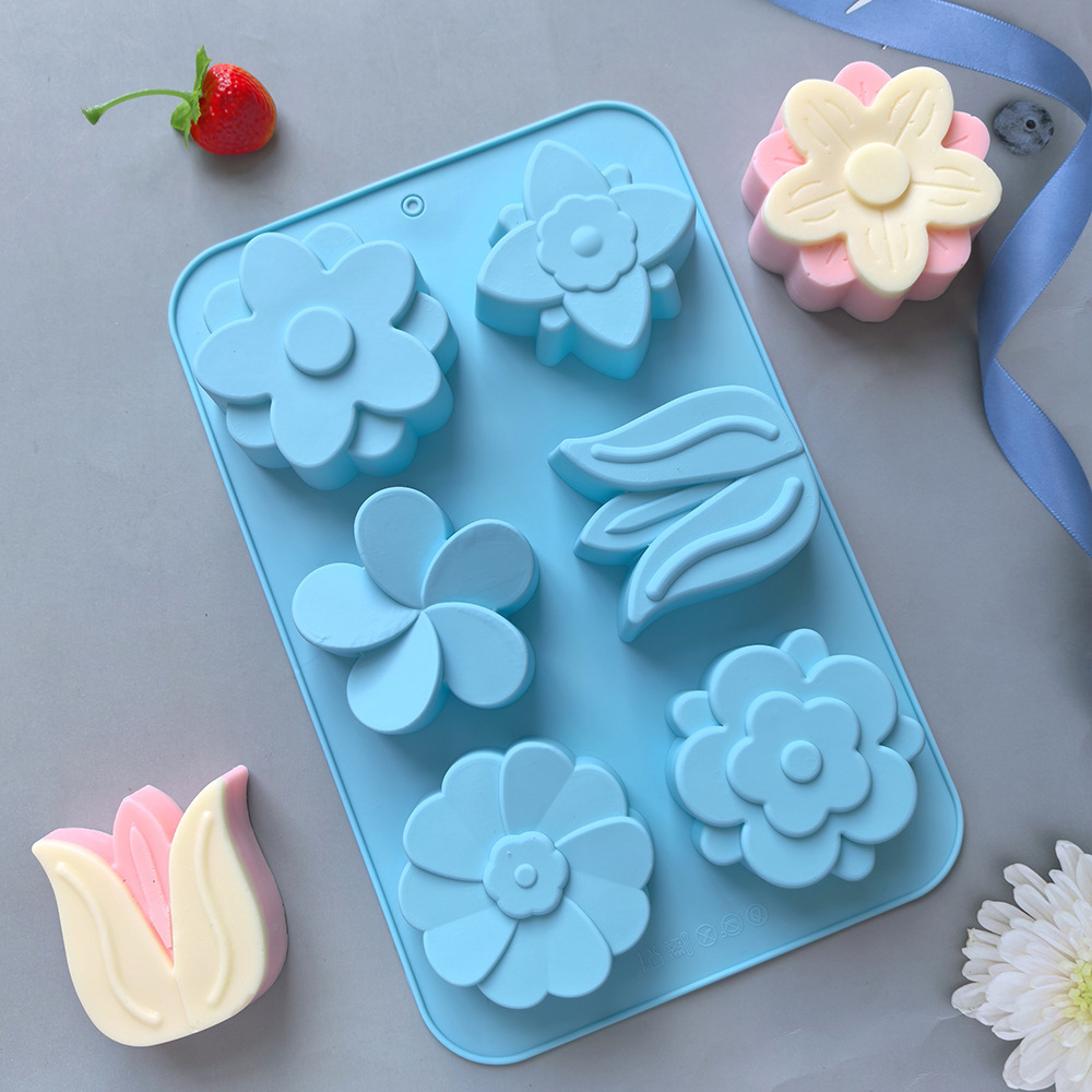 Çeşitli Çiçek Şekilli Silikon  - Soap Making Ideas incelemesi ve fiyatı