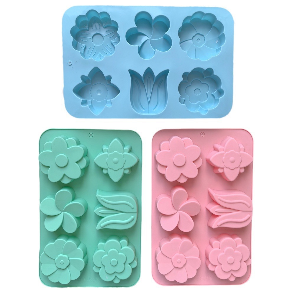 Çeşitli Çiçek Şekilli Silikon  - Soap Making Ideas incelemesi ve fiyatı