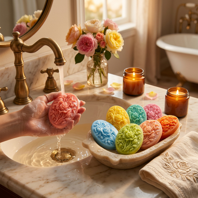 4 Çiçek şekilli silikon kalıp, - Soap Making Ideas incelemesi ve fiyatı