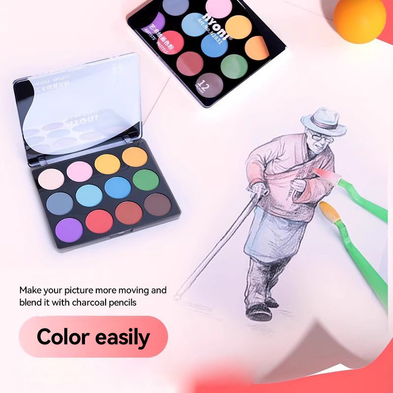 NYONI 12 Renk Ultra Yumuşak Sa - Activated Charcoal Powder incelemesi ve fiyatı