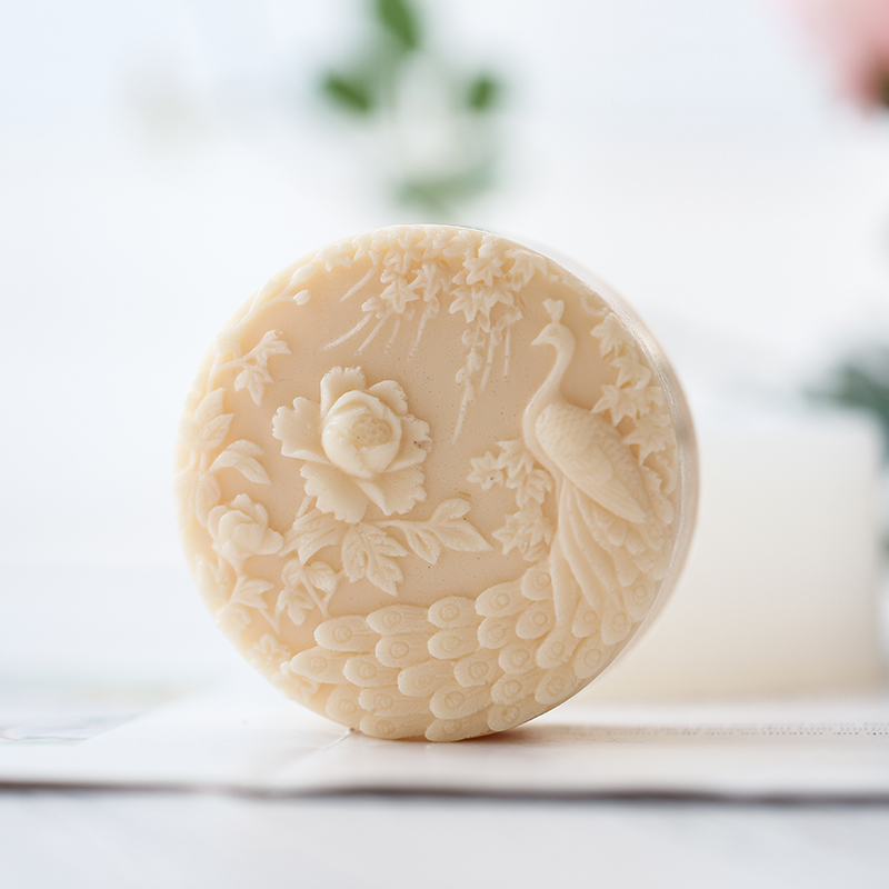 Tavuskuşu Çiçek Desen Silikon  - Soap Making Ideas incelemesi ve fiyatı